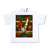 White snow and beer bottles Urban Heavy Tee - AdoDesignShop