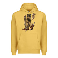 Antique Gold Cowboy boots western Premium Hoodie - HowdyJamesFarm