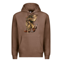 Chestnut Cowboy boots western Premium Hoodie - HowdyJamesFarm