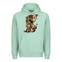 Seafoam Cowboy boots western Premium Hoodie - HowdyJamesFarm