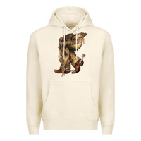 Tofu Cowboy boots western Premium Hoodie - HowdyJamesFarm