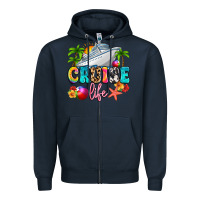 Navy cruise life Zipper Hoodie - Artiststas