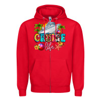 Red cruise life Zipper Hoodie - Artiststas