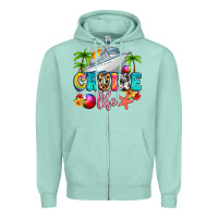 Seafoam cruise life Zipper Hoodie - Artiststas
