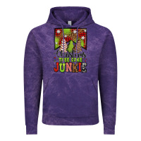 Cloud Purple Christmas tree cake junkie Vintage Hoodie - Jasminsmagicworld