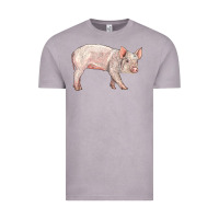 Vintage Zinc american yorkshire pig  baby Vintage Tee - LillyAllenDesigns