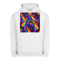 Pigment Lunar Rock lgbt flag seamless pattern Urban Hoodie - FaDigitalArtStudio