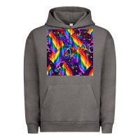 Pigment Tornado lgbt flag seamless pattern Urban Hoodie - FaDigitalArtStudio