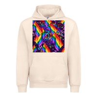 Sandshell lgbt flag seamless pattern Urban Hoodie - FaDigitalArtStudio