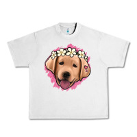Lunar Rock jack russel floral kopyası Urban Heavy Tee - Jasminsmagicworld