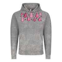 Cloud Rock pink christmas cakes Vintage Hoodie - Jasminsmagicworld