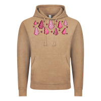 Vintage Coffee pink christmas cakes Vintage Hoodie - Jasminsmagicworld