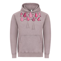 Vintage Zinc pink christmas cakes Vintage Hoodie - Jasminsmagicworld