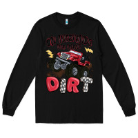Black on weekends we wear dirt Long Sleeve Tee - MaliasSmallBusiness