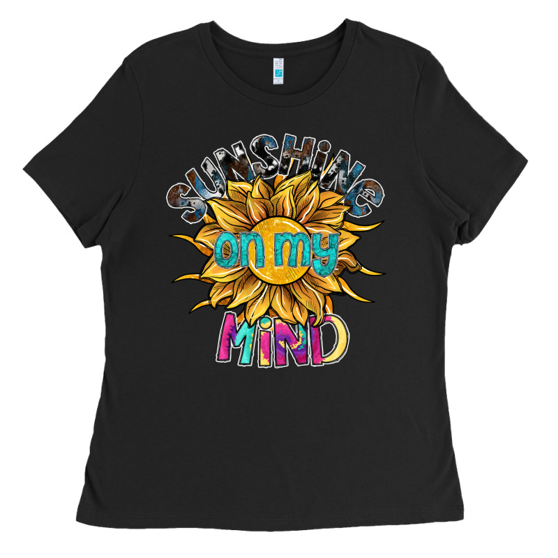 Sunshine On My Mind Ladies Tee by SublimationCraftShop | Teevron