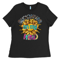 Black sunshine on my mind Ladies Tee - SublimationCraftShop