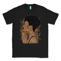 Black black woman praying Classic Tee - MaliasSmallBusiness