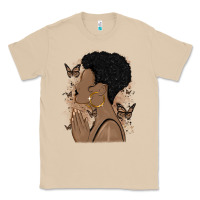Mushroom black woman praying Classic Tee - MaliasSmallBusiness