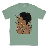 Sage black woman praying Classic Tee - MaliasSmallBusiness