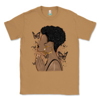 Toasted Coconut black woman praying Classic Tee - MaliasSmallBusiness