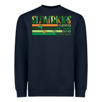 Navy st. patrick's day Heavyweight Sweatshirt - MaliasSmallBusiness