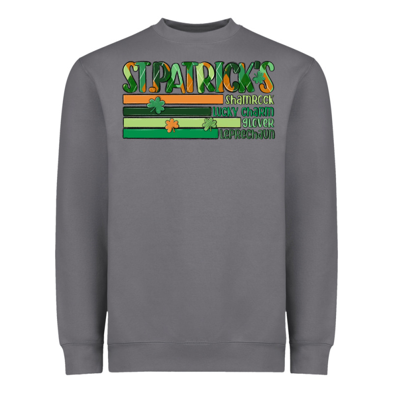 St. Patrick's Day Heavyweight Sweatshirt by MaliasSmallBusiness | Teevron