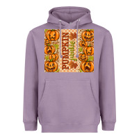 Lavender Fall Pumpkin Junkie Heavyweight Hoodie - texasbilliewilder