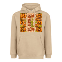 Mushroom Fall Pumpkin Junkie Heavyweight Hoodie - texasbilliewilder