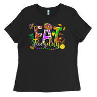 Black fat tuesday Ladies Tee - FaDigitalArtStudio