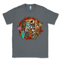 Charcoal Heather Fall Vibes Classic Tee - CowhideDigitalArt