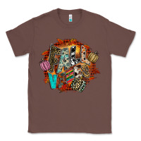 Chestnut Fall Vibes Classic Tee - CowhideDigitalArt