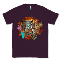 Plum Fall Vibes Classic Tee - CowhideDigitalArt