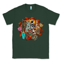 Sports Green Fall Vibes Classic Tee - CowhideDigitalArt