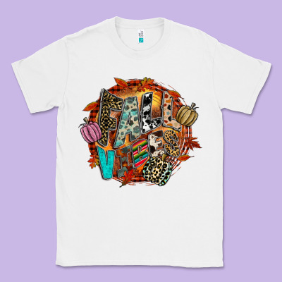 Fall Vibes Classic Tee Designed By Cowhidedigitalart