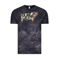 Cloud Black Spotted Pig Vintage Tee - LillyAllenDesigns