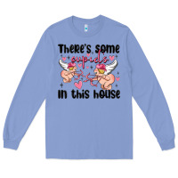 There's Some Cupid's In This House Long Sleeve Tee | Teevron
