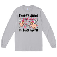 Moon Dust there's some cupid's in this house Long Sleeve Tee - MaliasSmallBusiness