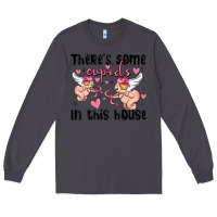 Smoke there's some cupid's in this house Long Sleeve Tee - MaliasSmallBusiness