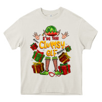 Cream im the clumsy elf Heavy Core Tee - FaDigitalArtStudio