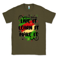 Army Green 365 days Classic Tee - MaliasSmallBusiness