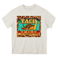 Cream taco tribe Heavy Core Tee - BarkalooDesign