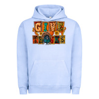 Pigment Grape Ice Give Thanks Thanksgiving Urban Hoodie - FaDigitalArtStudio