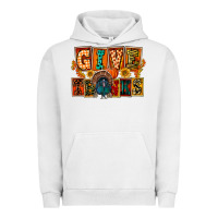 Pigment Lunar Rock Give Thanks Thanksgiving Urban Hoodie - FaDigitalArtStudio