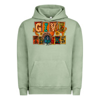 Pigment Oil Green Give Thanks Thanksgiving Urban Hoodie - FaDigitalArtStudio