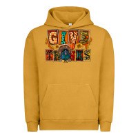 Pigment Peanut Butter Give Thanks Thanksgiving Urban Hoodie - FaDigitalArtStudio