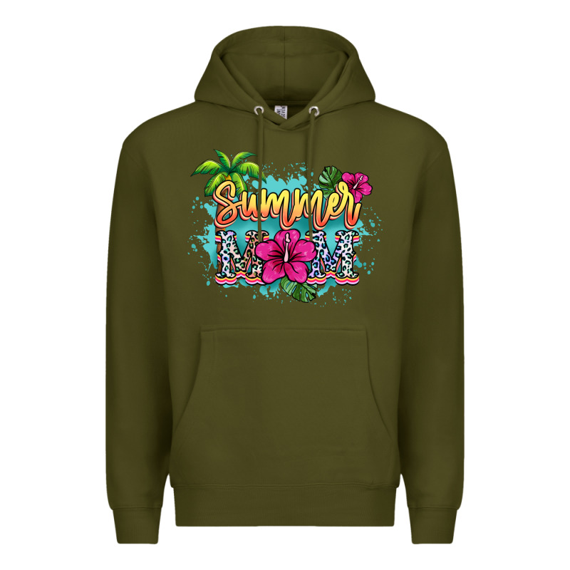 Summer Mom Premium Hoodie by HowdyJamesFarm | Teevron