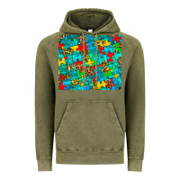 Vintage Olive autism awareness puzzle Vintage Hoodie - BarkalooDesign