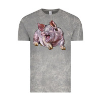 Cloud Rock Landrace Pig Vintage Tee - LillyAllenDesigns