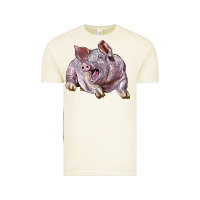 Vintage Arctic Landrace Pig Vintage Tee - LillyAllenDesigns