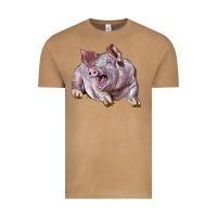 Vintage Camel Landrace Pig Vintage Tee - LillyAllenDesigns